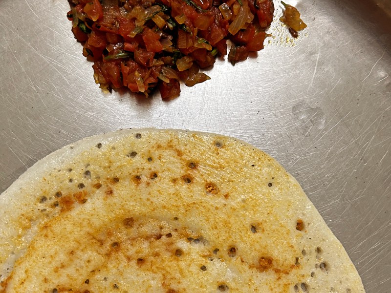The dosa that was trying to be an Idli turned out to be an&nbsp;Uthappa