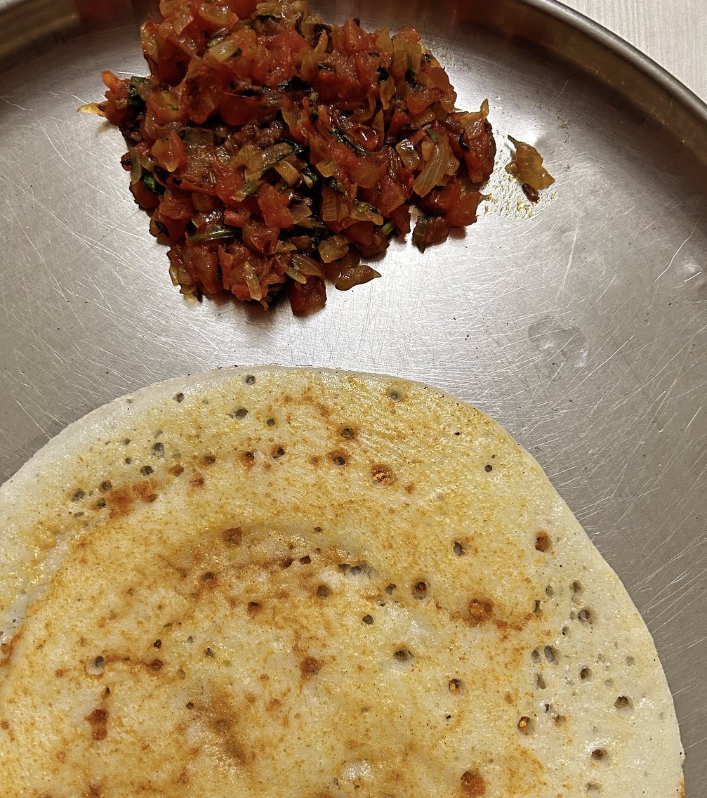 The dosa that was trying to be an Idli turned out to be an&nbsp;Uthappa